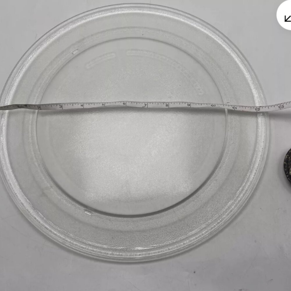 Microwave 12 1/2 Inch Replacement Glass Turntable Plate A117-01